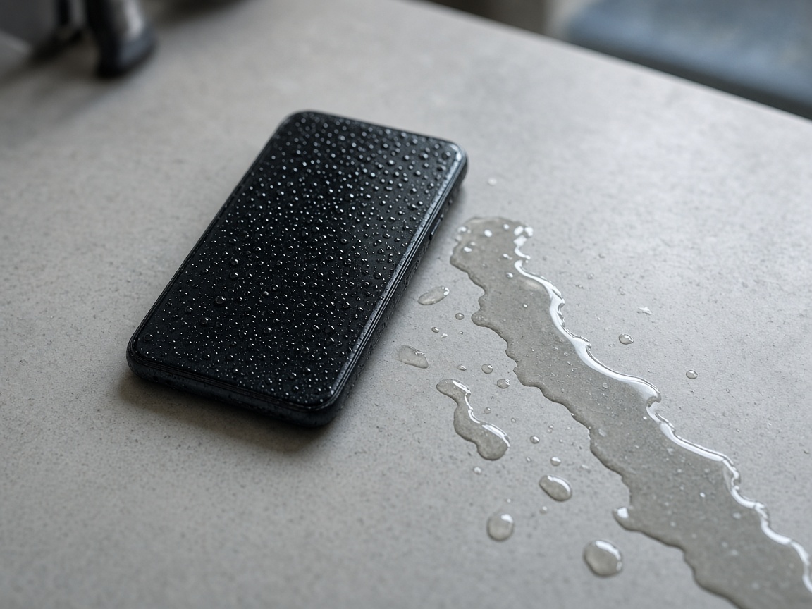 Mokry smartfon po zalaniu – naprawa urządzenia w serwisie SpaceFix